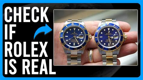 how do i know if my rolex bracelet is real|how to verify rolex authenticity.